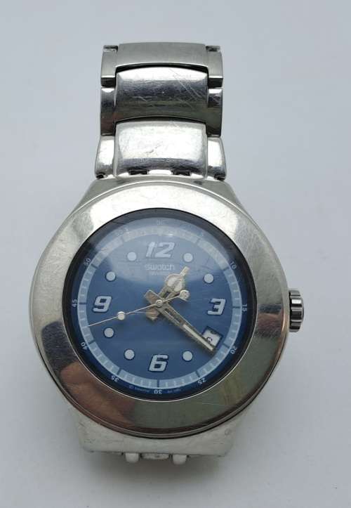 Pre-owned Swatch Irony AG2001 Men`s  Quartz watch Swiss made -Working