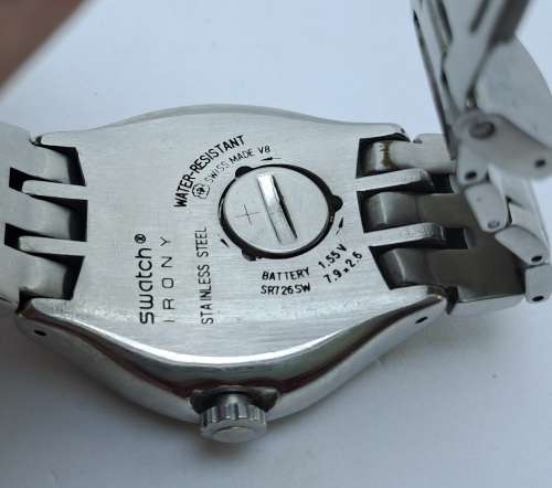 Pre-owned Swatch Irony AG2001 Men`s  Quartz watch Swiss made -Working