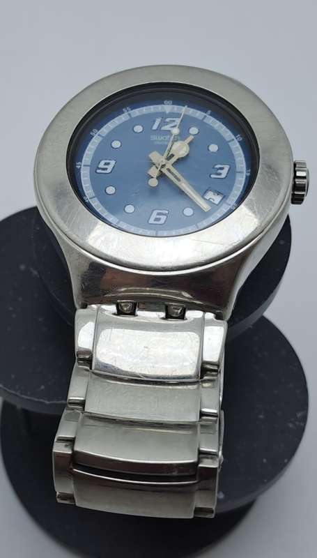 Pre-owned Swatch Irony AG2001 Men`s  Quartz watch Swiss made -Working