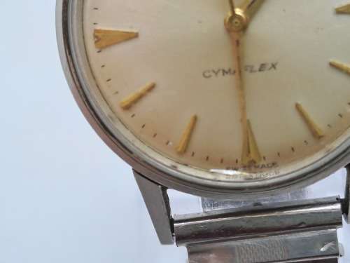 Vintage CYMA Cymaflex Autorotor Swiss Made Mens Automatic Watch -Working