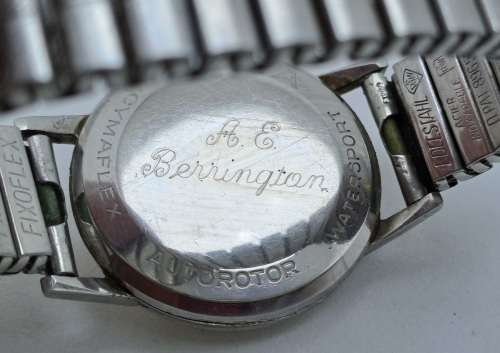 Vintage CYMA Cymaflex Autorotor Swiss Made Mens Automatic Watch -Working