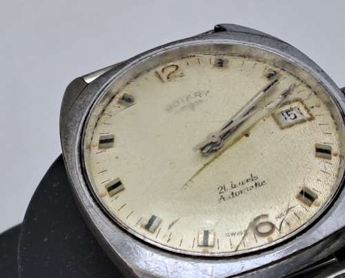 Vintage Rotary Swiss Made Automatic Swiss Made  -Working-21 Jewels