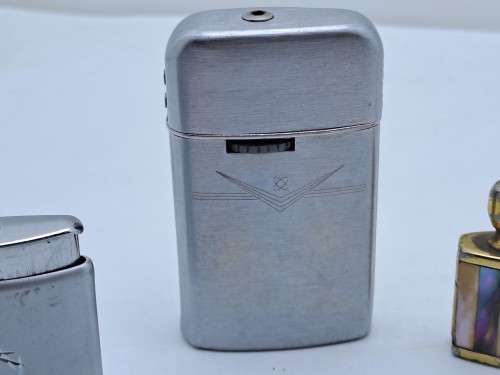 3 Vintage Ronson Lighters -Not Serviced -Not Tested