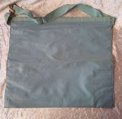Vintage Masonic - Leather Apron .. -Needs cleaning 39cm x34cm (Free Mason)