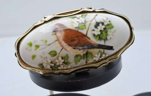 Vintage Lipstick Holder with Mirror 57mmx28mmx30mm