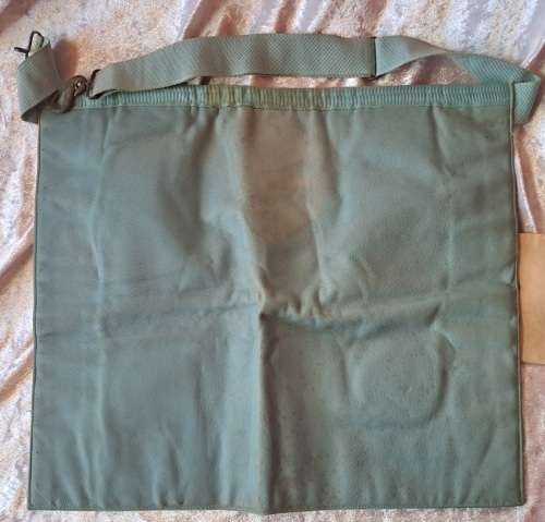 Vintage Masonic  - Leather Apron --Needs cleaning 39cm x34cm (Free Mason)