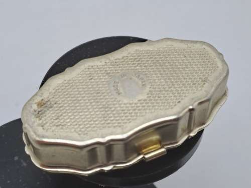 Vintage sewing Kit in Hinged Tin -made in Japan (can be used as pillbox )