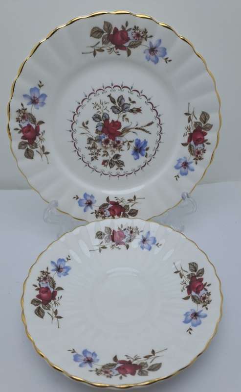 Vintage Royal Stafford Fine Bone China TRIO Made in England