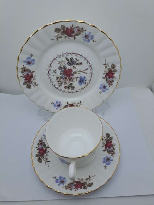 Vintage Royal Stafford Fine Bone China TRIO Made in England