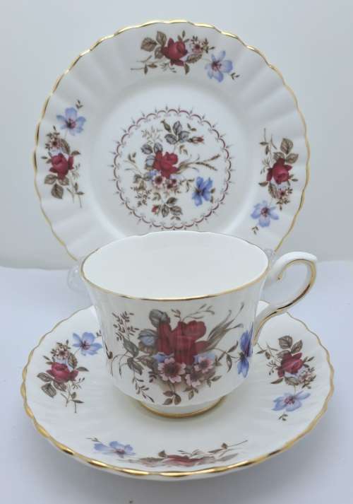 Vintage Royal Stafford Fine Bone China TRIO Made in England