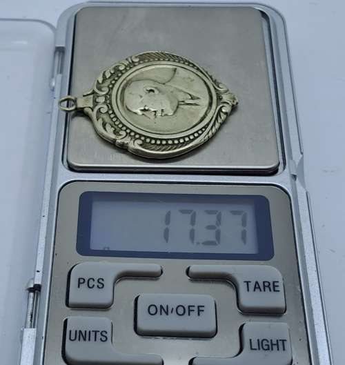 Unknown Spanish Pendant /Medal  1914 (could be silver)