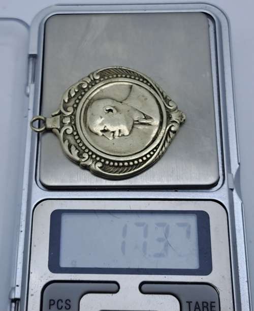 Unknown Spanish Pendant /Medal  1914 (could be silver)