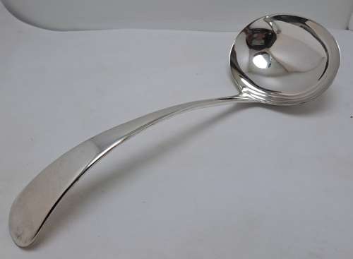 A Large Vintage 1950`s Seranco B.M Mount Silver-plate Tureen with Ladle and Tray