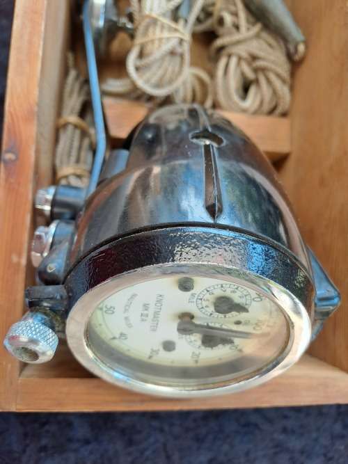 Vintage  Maritime Ships `Knotmaster MK III`, In Original wood Box- England.