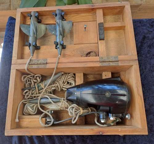 Vintage  Maritime Ships `Knotmaster MK III`, In Original wood Box- England.