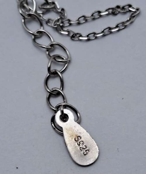 Sterling Silver Infinity Pendant Necklace