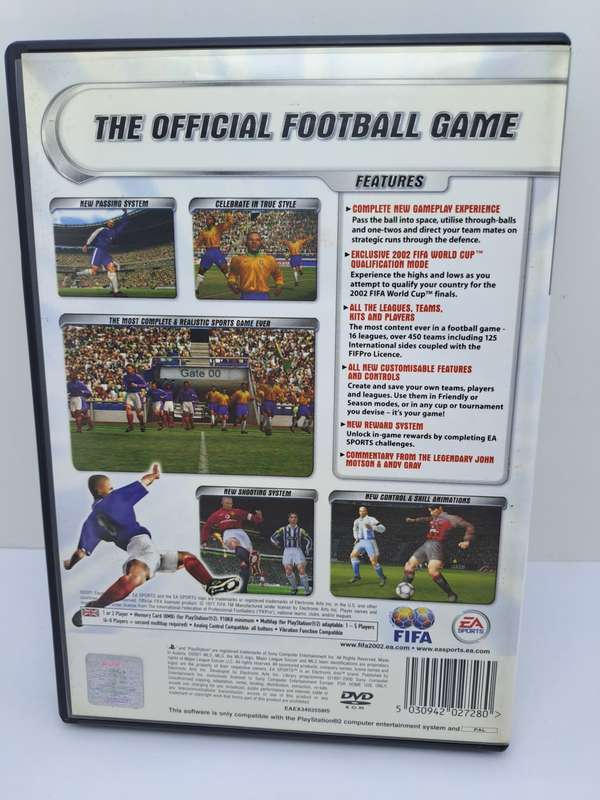 Pre-Owned `Fifa Football 2002`  for Playstation 2 ( PS2)