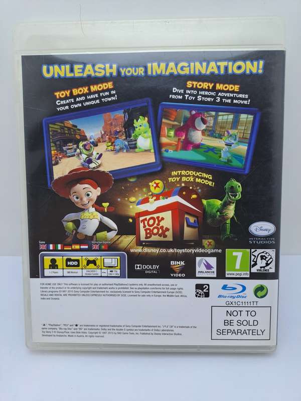 Pre-Owned `Toy Story 3`  for Playstation 3 ( PS3)