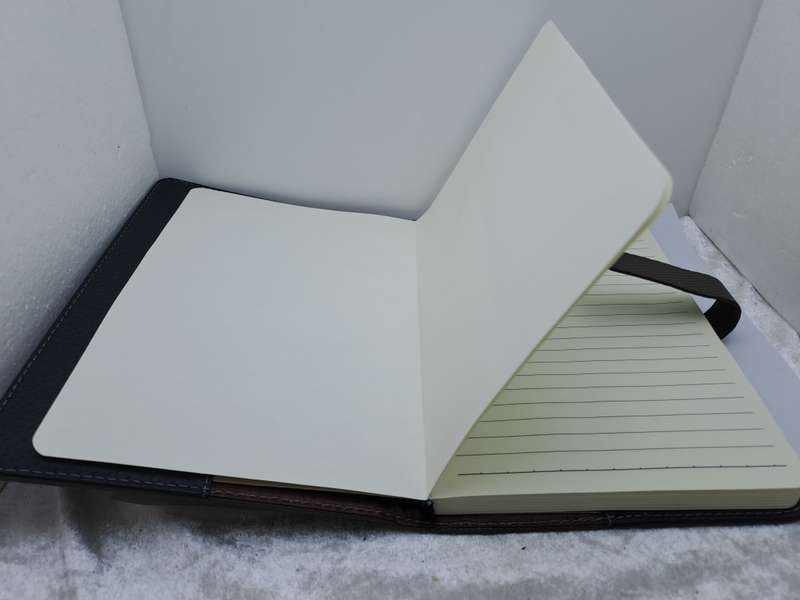 Unused BUSBY -Leather Covered A5 Note Pad.
