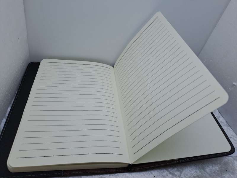 Unused BUSBY -Leather Covered A5 Note Pad.