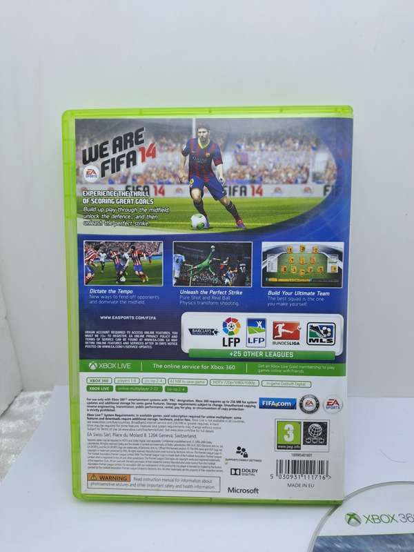 Pre-Owned `FIFA 14 and 16 in Same Case`  for  XBOX 360