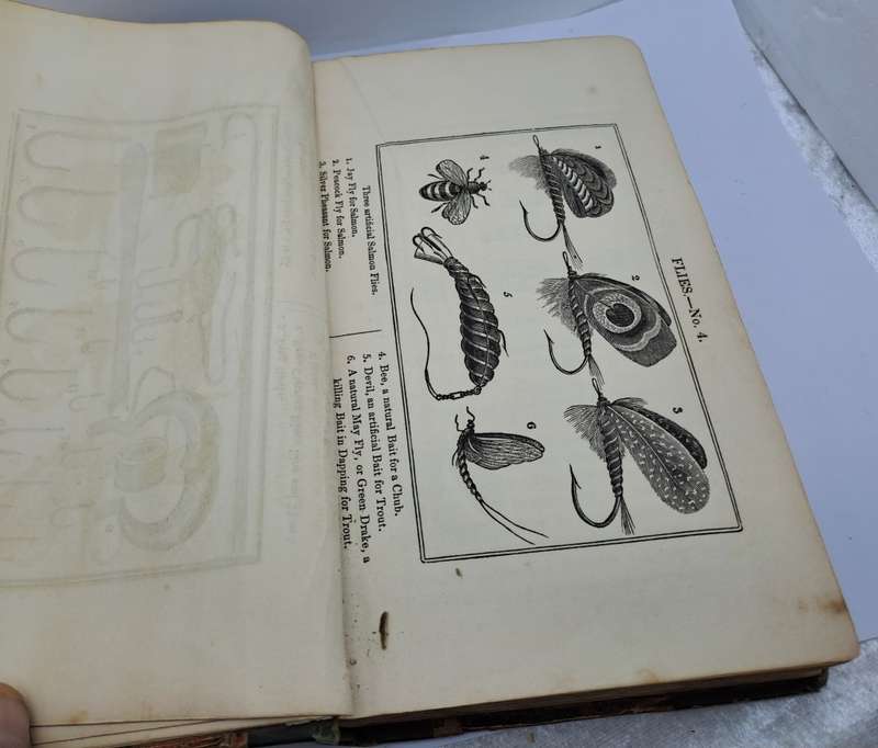 ANTIQUE BOOK 1833: The Angler`s Guide By T.F.Salter. Published By John Wicksteed. 1833