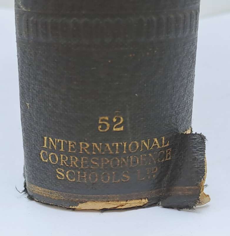 ANTIQUE BOOK 1914: I.C.S Reference Library 52