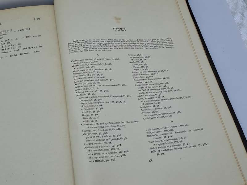 ANTIQUE BOOK 1914: I.C.S Reference Library 52