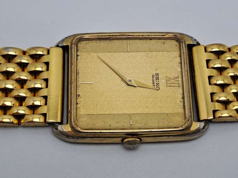 Pre-owned Vintage Seiko Quartz -Original Strap-Working 6530-5200