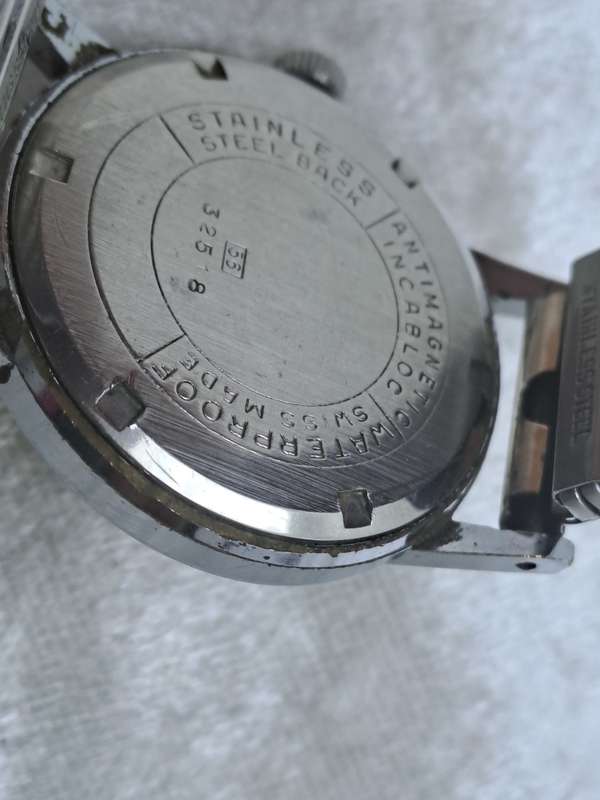 Vintage Mens OLMA Sport Incabloc Mechanical Watch - Working -