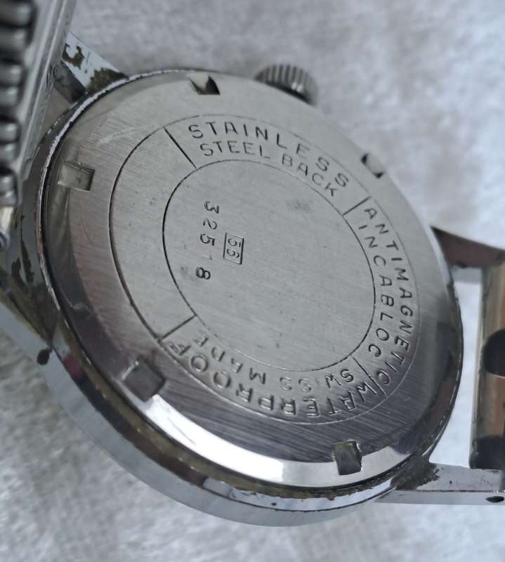 Vintage Mens OLMA Sport Incabloc Mechanical Watch - Working -