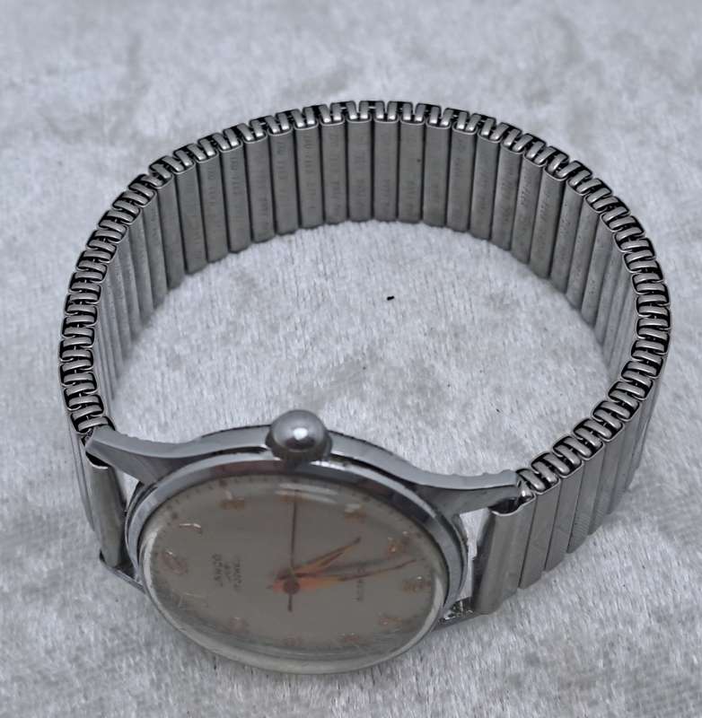 Vintage Mens Lanco Sport Incabloc Mechanical Watch-17 Jewels - Working -Swiss Made