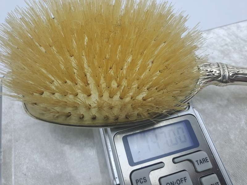Vintage International Sterling Silver Dressing Table Brush