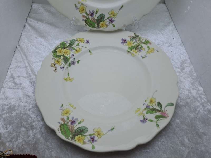 2 Vintage 1938-1959 Royal Doulton Bone China Diner Plates 261mm-  Made in England