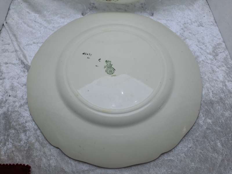 2 Vintage 1938-1959 Royal Doulton Bone China Diner Plates 261mm-  Made in England