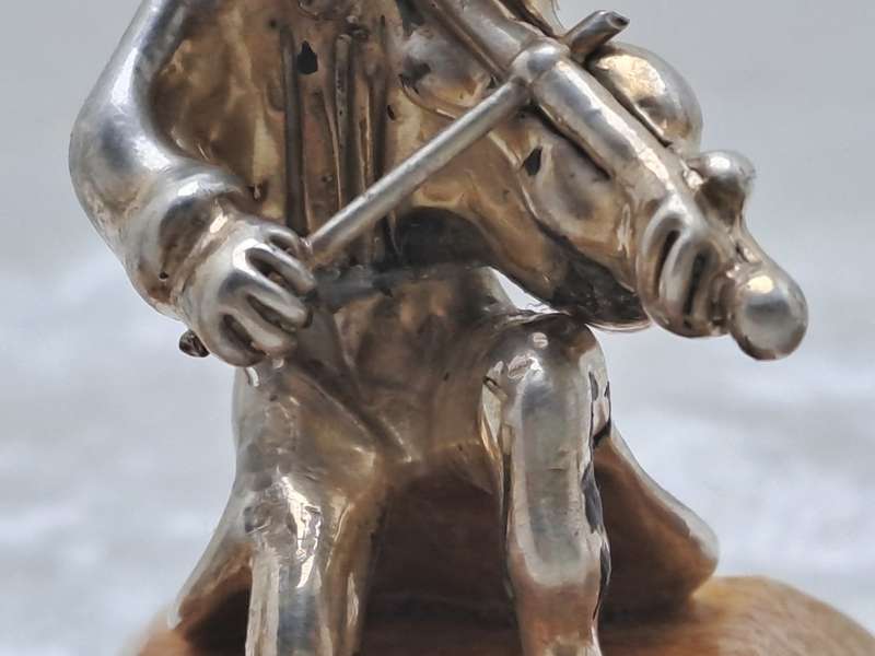 3 Ben-Zion Sterling Silver .925 Figurines -Isreal (2 was repaired)