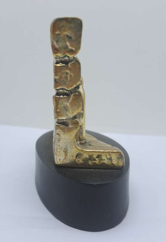 Collectable 925 sterling Silver Figurine of Wailing Wall in Jerusalem- by H.Karshi