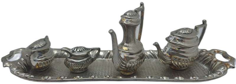 Vintage Miniature Teaset Silver Plated