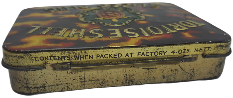 Vintage Tortoiseshell Sliced Plug Tin-0 United Tobacco Company