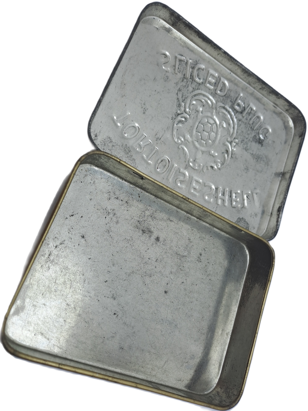 Vintage Tortoiseshell Sliced Plug Tin-0 United Tobacco Company