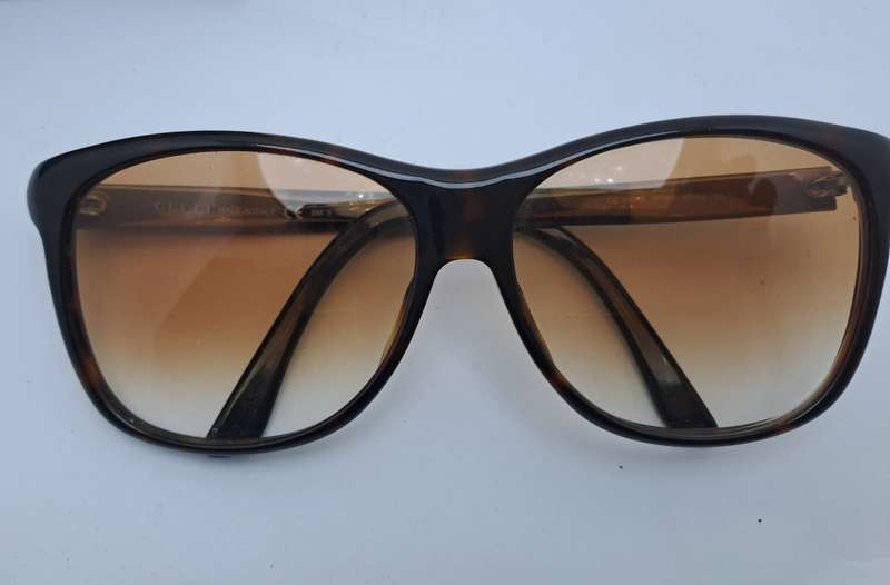 Gucci GG3613/S Sunglasses BM3 in leather Case 6F4HA 57 -14 135 Made in Italy -