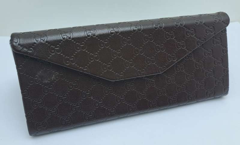 Gucci GG3613/S Sunglasses BM3 in leather Case 6F4HA 57 -14 135 Made in Italy -