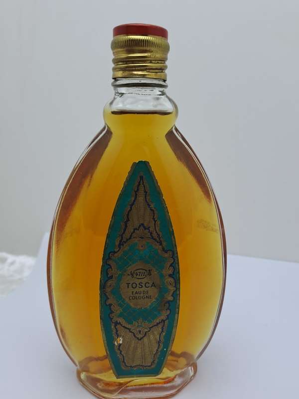 A Rare Find Vintage 1960`s  Bottle of TOSCA 4711 Eaude Cologne 17cm -200ml seal is broken