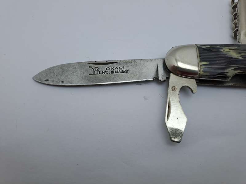 Genuine Vintage OKAPI Pocketknife made in Germany.