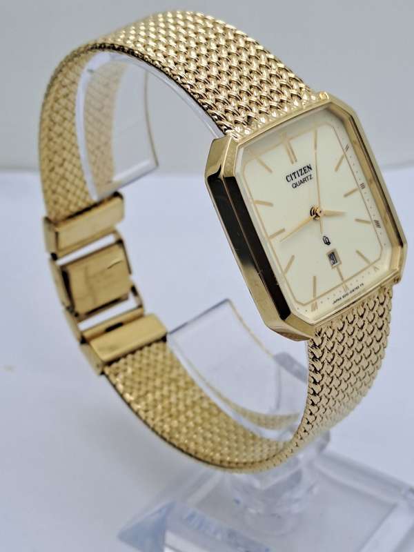 Vintage 1990`s Citizen Quartz Unilever Mens watch 6010-G16792 PS - Great Condition-WORKING in BOX