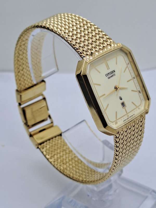 Vintage 1990`s Citizen Quartz Unilever Mens watch 6010-G16792 PS - Great Condition-WORKING in BOX