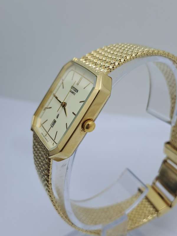 Vintage 1990`s Citizen Quartz Unilever Mens watch 6010-G16792 PS - Great Condition-WORKING in BOX
