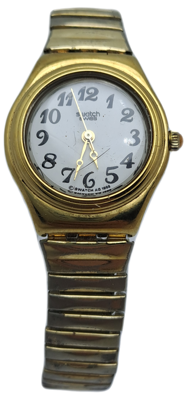 Vintage Swatch Swiss Made Ladies Quartz watch AG 1988 - working