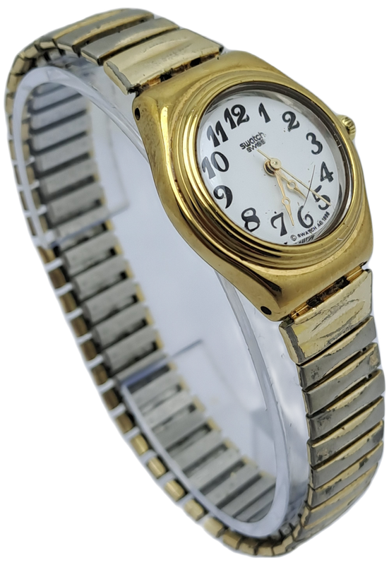Vintage Swatch Swiss Made Ladies Quartz watch AG 1988 - working