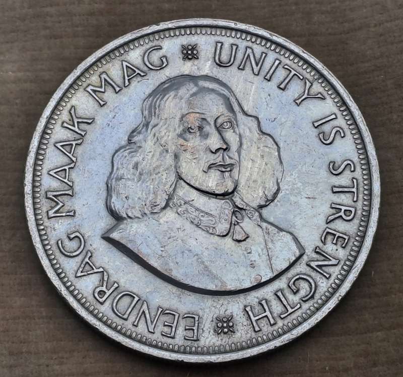 1964 South Africa SILVER 50 Cents 1st decimal series